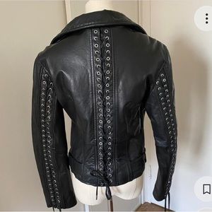 Alexander McQueen leather jacket
